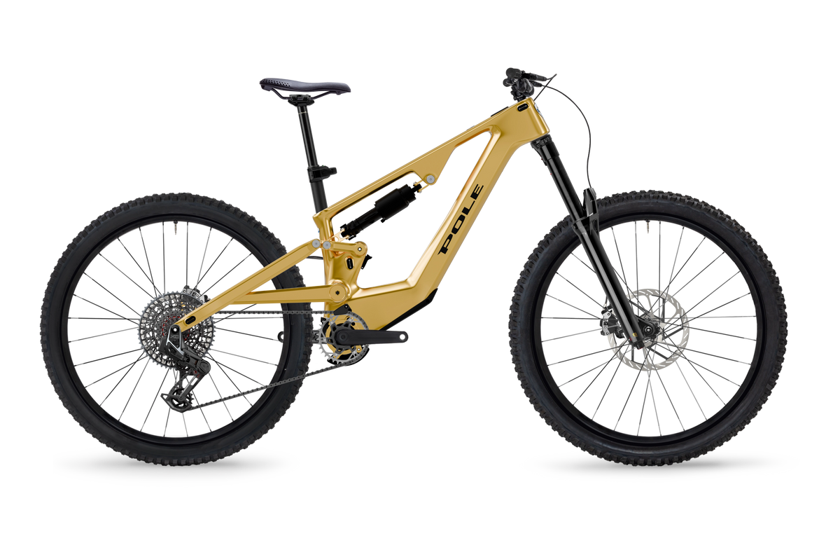 Pole Hiisi 173 mm, K2, True Gold, full 29-inch wheels